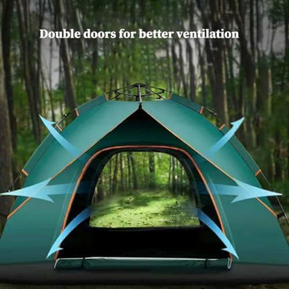 Camping Tent Pop Up,Backpacking Tents, Automatic Family Camping Tent, Instant Tents for Camping,Easy Set Up Tent,Portable Dome Tent for Camping Hiking & Traveling (Color : /Blue, Size : 2-3 Persons