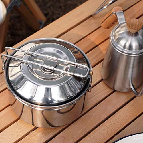 Fire-Maple Antarcti Camping Cook Pot Stainless Steel Camping Bowls, 1L