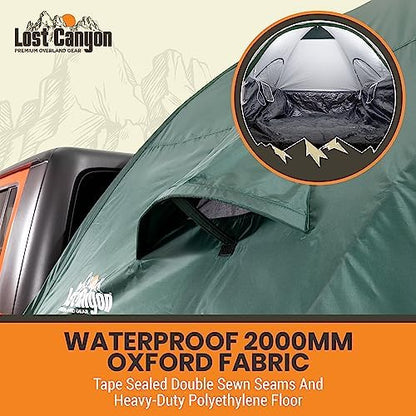 NF-1 5.5' Truck Bed Tent - Waterproof, Lightweight Camping Tent for Pickup Trucks