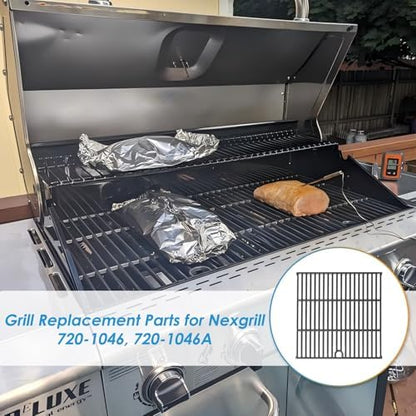 Replacement Parts for Nexgrill 5 Burner 720-1046 720-1046A, Grill Grate for Nexgrill 720-1046 Grill Parts 720-1046A Cooking Grate for Nexgrill Replacement Parts 5 Burner