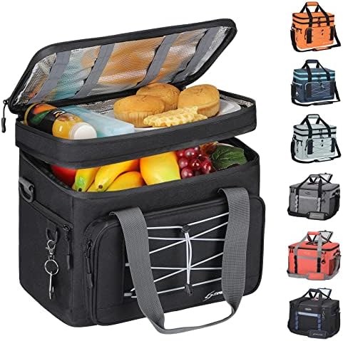 Maelstrom 24/30/60 Can Soft Cooler Bag, Double Deck Portable Ice Chest