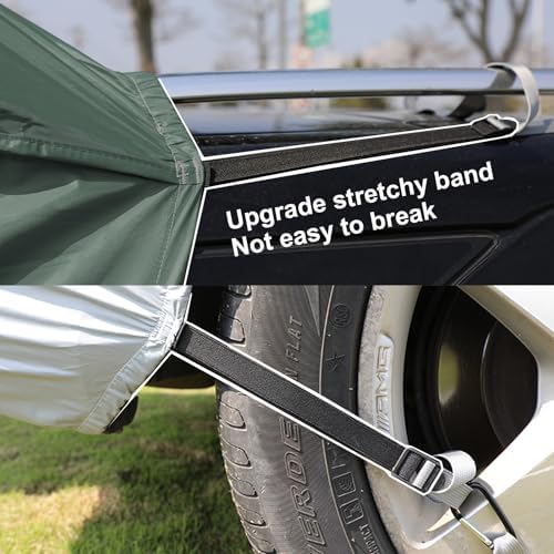 SUV Tailgate Tent with Awning, 2-Person Hatchback Tent for Camping