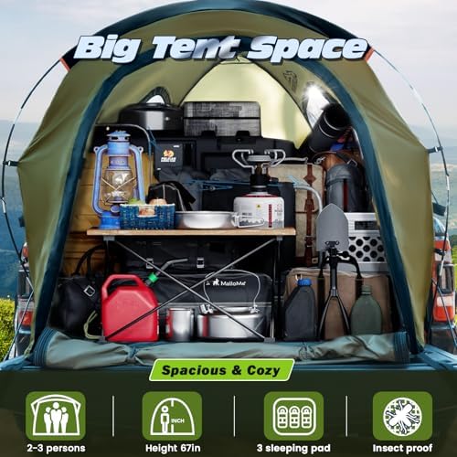 WildFinder Truck Bed Tent, Pickup Truck Tents for Camping 8.0-8.2 FT Bed