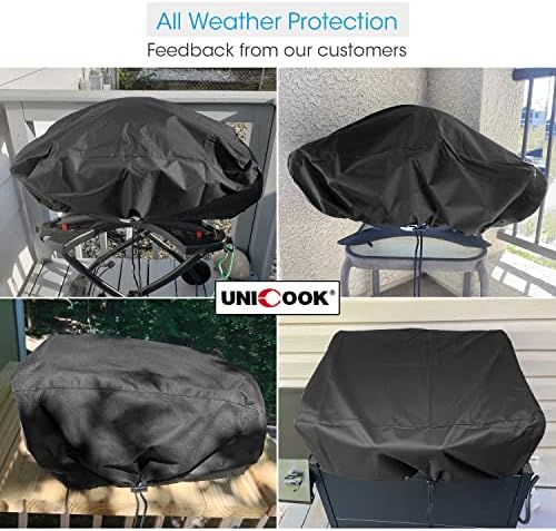 Unicook Portable Grill Cover for Q 200/2000 Series and Baby Q Gas Grills