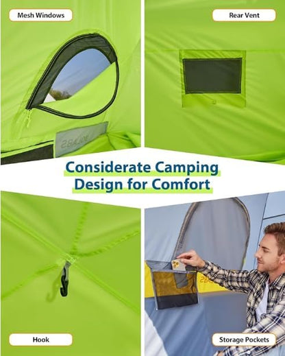 Golabs Truck Bed Tent, 5-6 Ft Camping Tent, Easy Setup by Pre-Attached Pole