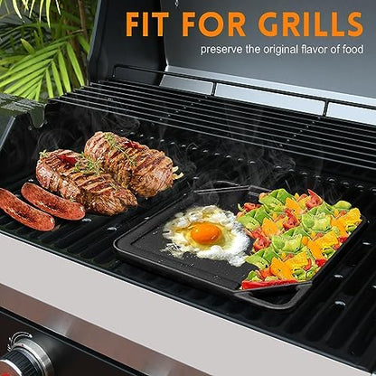 GGC Cast Iron Reversible Griddle