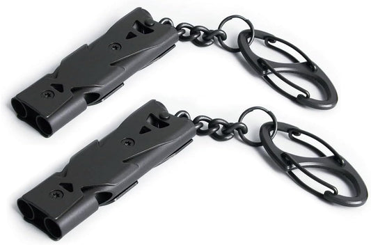 Whistle Emergency Whistles Keychain Rape Whistle Stainless Steel High Decibel Whistles … …