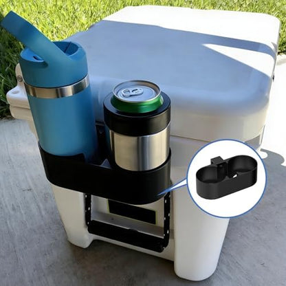 Cup Holder for YETI Tundra Coolers, Fits 2 YETI Colster Style Cans
