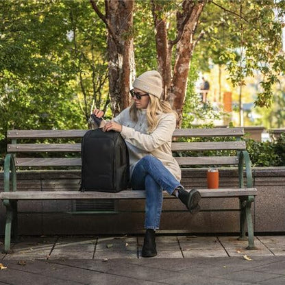 NOMATIC 14L Backpack- Carry On Backpack and Water Resistant Laptop Bag - Carry On or Business Backpack for Men and Women (Black)