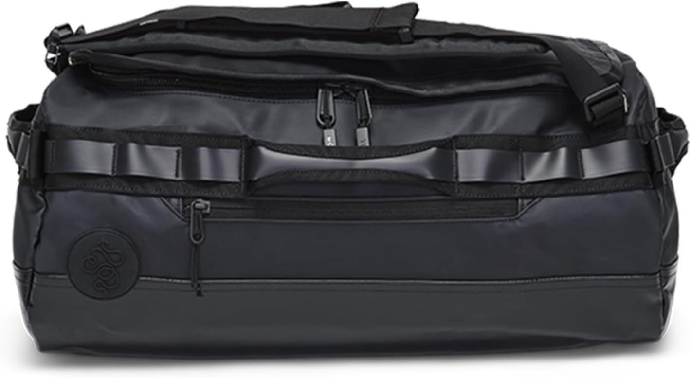 Baboon to the Moon Go-Bag Medium 40L – Detachable Straps, Small Duffle Bag for Travel, Gym Bag for Women, Mens Travel Bag, Duffel Bags for Traveling, Travel Duffel Bags for Women (Black)