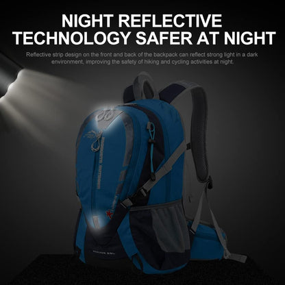 INOXTO Small Hiking Backpack with 2L Water Bladder and Rain Cover, 25L Hydration Daypack for Travel, Cycling, Camping, Outdoor