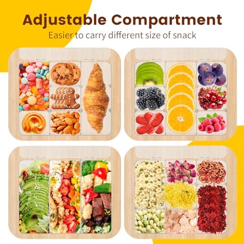 12 Pcs Snack Box Container