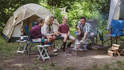 ALPS Mountaineering Sidekick Portable Stool or Side Table – Ultra Lightweight 2 lb Folding Camp Furniture with 200 lb Capacity, Aluminum Frame for Camping, Tailgating, RV & Patio