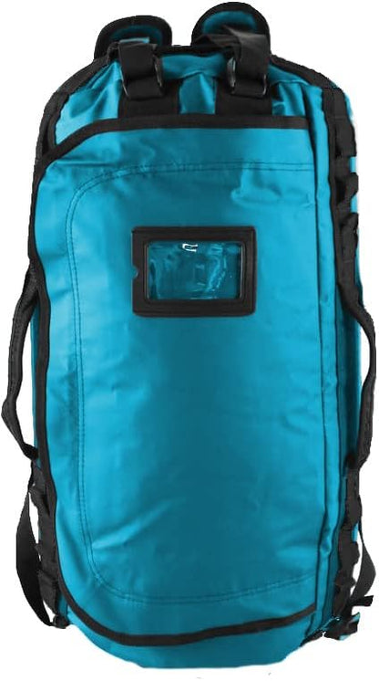 Element Equipment Trailhead Duffel Bag Shoulder Straps Waterproof Teal Large