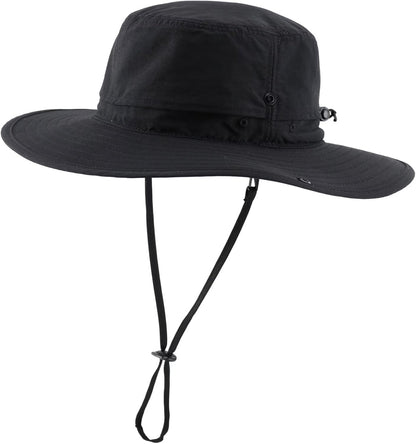 Connectyle Sun Hat for Men Women Outdoor UV Protection Safari Hat for Fishing Hiking Gardening Breathable Cowboy Hat UPF50