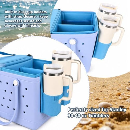 Cooler Organizer Insert for Bogg Bag XL - Leak-Proof Portable Ice Chest