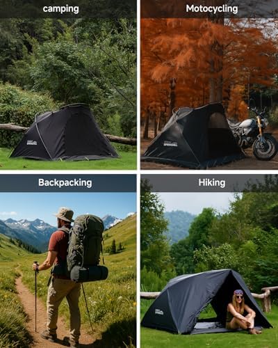 Backpacking Tent for 1 Person 2 Person Lightweight Camping Tent