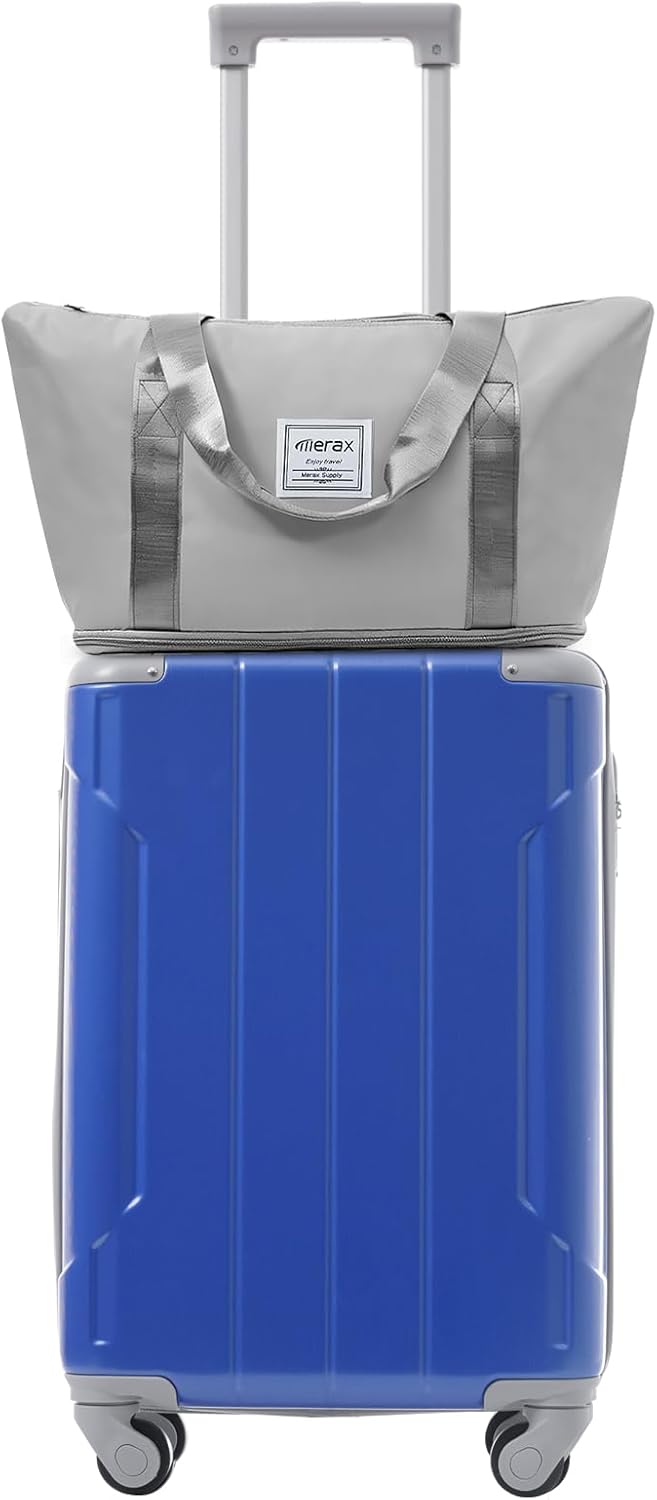 Merax Luggage Set 3 Piece, 20 Inch Carry on Spinner Suitcase with Corner Guards, Lightweight Durable, Airline Approved for Business or Weekend Travel