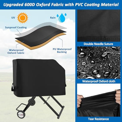 Griddle Cover for Royal Gourmet PD3001 3-Burner Propane Gas Griddle