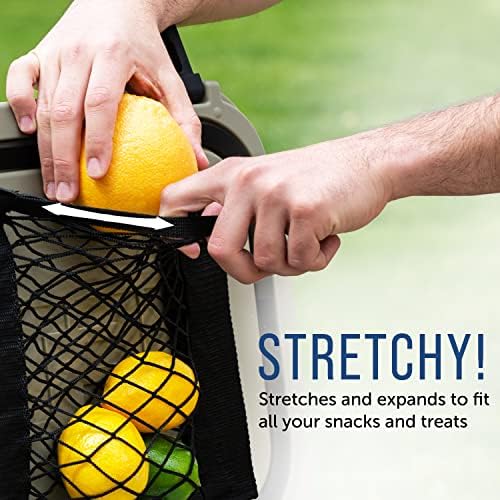 Maplefield Mesh Cooler Organizer Insert - Dry Storage Net for Engel & More Cooler Accessories - RTIC, Yeti - [40x20]