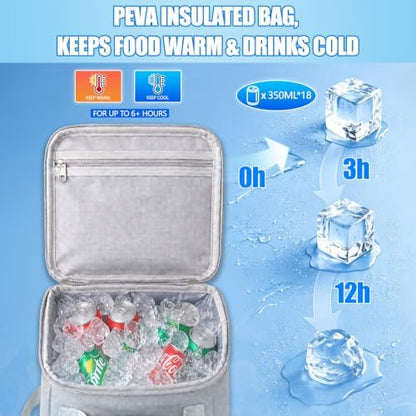Cooler Insert for X Large Bogg Bag Leakproof Insulated with Mesh Organizer