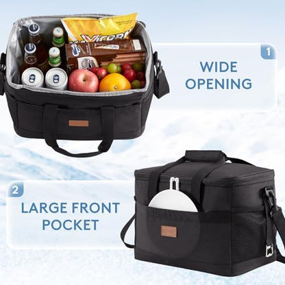 Lifewit Cooler Bag 30/50/60 Cans Collapsible, Insulated Large Lunch Bag