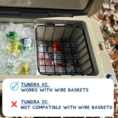 Above Sea Level Ice Pack Divider Compatible with YETI Coolers - Choose Your Size (Tundra Haul, 35/45, 65, Roadie 32, 48/60) - Freeable Cooler Insert for Tundra and Roadie Ice Chests