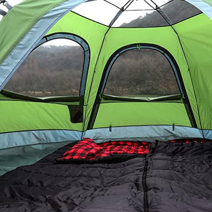 LONDTREN Large 0 Degree Sleeping Bags for Adults Cold Weather Sleeping Bag Camping Winter Below Zero 20 15 Flannel Big and Tall XXL