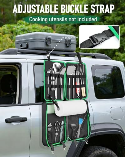 FANGSUN Camping Cooking Set, Portable Camping Utensil Set