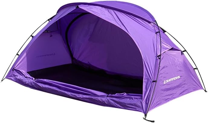 Camping Tent 1 to 2 Person, Backpacking Tent Waterproof & Windproof, Ultralight Instant Tent for Camping, Hiking, Outdoor,Lightweight for Adults Kids Scouts Easy Setup