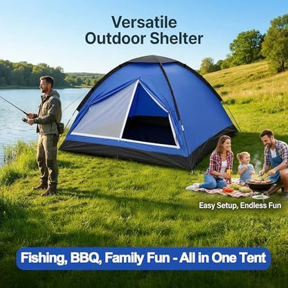 XL Camping Tent 1/2 Person Small Tents Lightweight Waterproof Adult