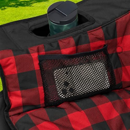 Youtanic 60" Extra Double Camping Chair for Adults, 700lbs Padded Loveseat