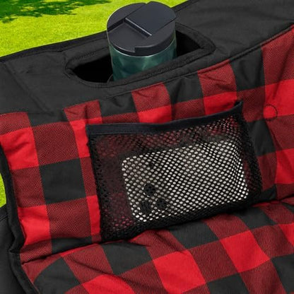 Youtanic 60" Extra Double Camping Chair for Adults, 700lbs Padded Loveseat