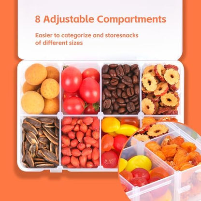 2 Pcs Snack Box Container for Kids,
