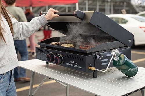 Camp Chef Gridiron Gameday 24" Portable Propane Grill, 24,000 BTUs