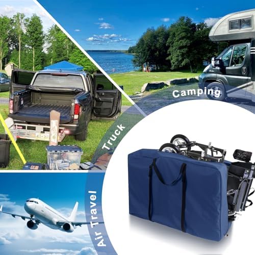 Explore Land Chair Storage Bag for Folding Longue Zero Gravity, Blue