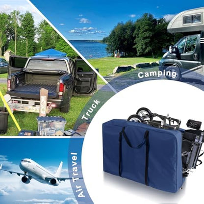 Explore Land Chair Storage Bag for Folding Longue Zero Gravity, Blue