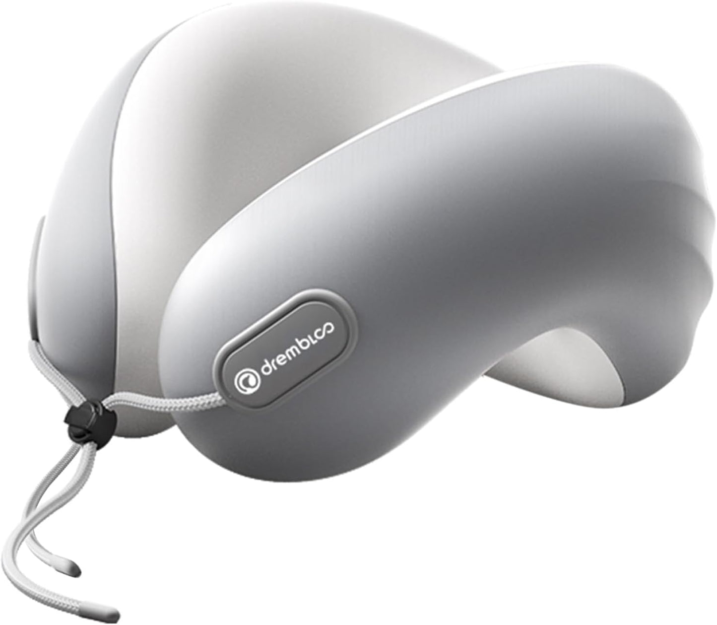 Travel Pillow for Airplane Sleep, 100% Memory Foam Neck Pillow for Deep Sleepers, Ergonomic Design for Air Plane, Car & Office Naps, Dark Gray