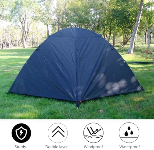 HILLMAN 1/2/3/4 Person Tents for Camping Instant Lightweight Backpacking Tents Easy Set Up Waterproof Family Camping Tent with Rainfly & Carry Bag Portable Dome Tent for Camping Hiking & Traveling
