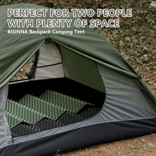 BISINNA Backpacking Tent 1/2/4 Person Lightweight Camping Tent