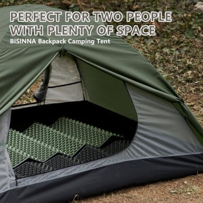 BISINNA Backpacking Tent 1/2/4 Person Lightweight Camping Tent