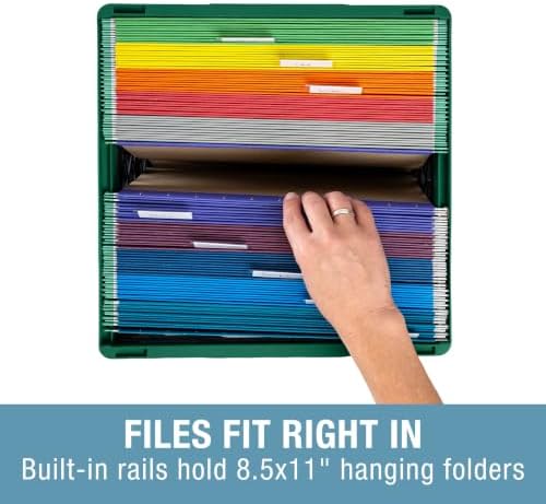 CleverMade Collapsible Milk Crates For Storage, 25L 3 Pack, 50 lb, Forest