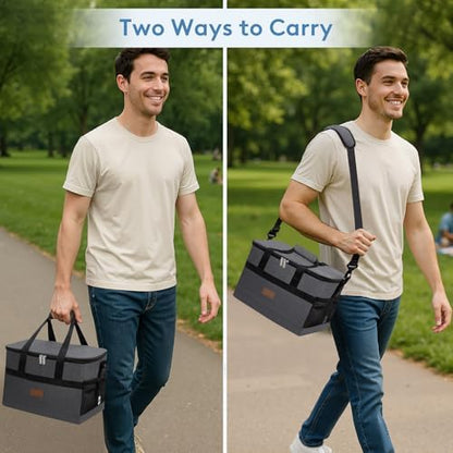 Lifewit Cooler Bag 30/50/60 Cans Collapsible, Insulated Large Lunch Bag