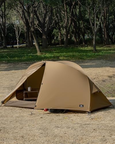 MC TOMOUNT Backpacking Tent Ultralight Nylon 1-2 Person Camping Tent