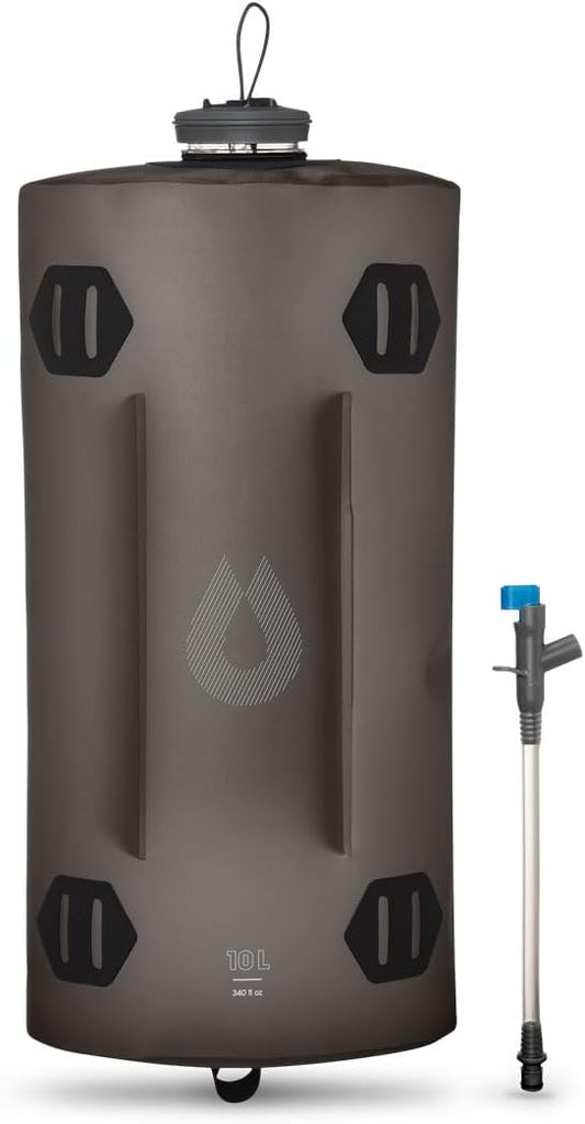 Collapsible Camping Water Storage (2L, 3L, 4L, 6L, 10L) - BPA & PVC Free, Hydration Reservoir Bag, Leak Proof