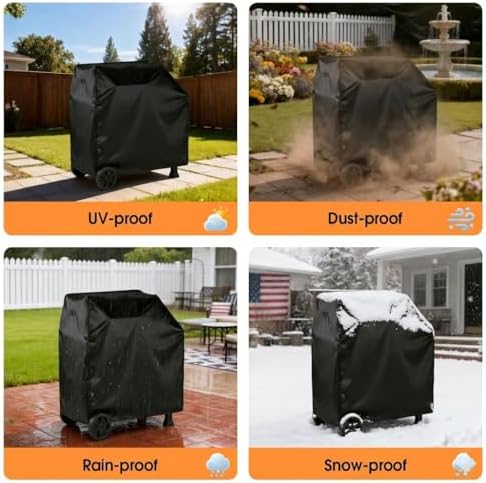 Grill Cover for Nexgrill 810-0047 Cart Style Charcoal Grill