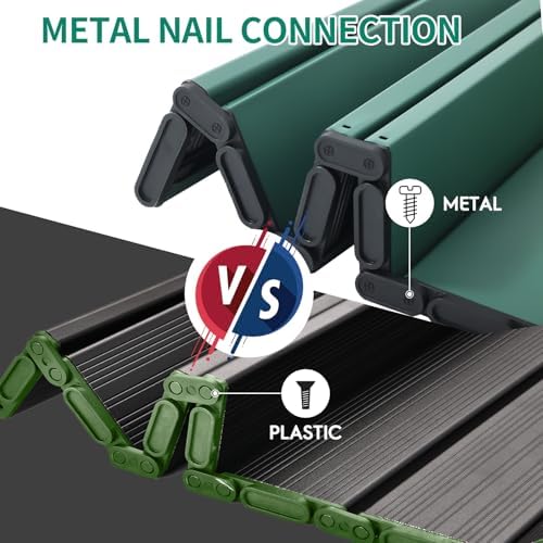 JOUYEK Small Camping Table Ultralight Aluminum Folding Portable Table Green