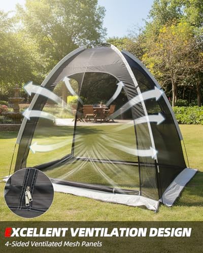 Abahub Portable Screen House Tent for 1/2 Person, 5.9x4.3x5.2 ft
