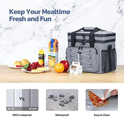 Maelstrom 24/30/60 Can Soft Cooler Bag, Double Deck Portable Ice Chest