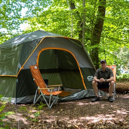 CAMPROS CP Tents for Camping 2/4/6 Person, Waterproof Windproof Dome Tent